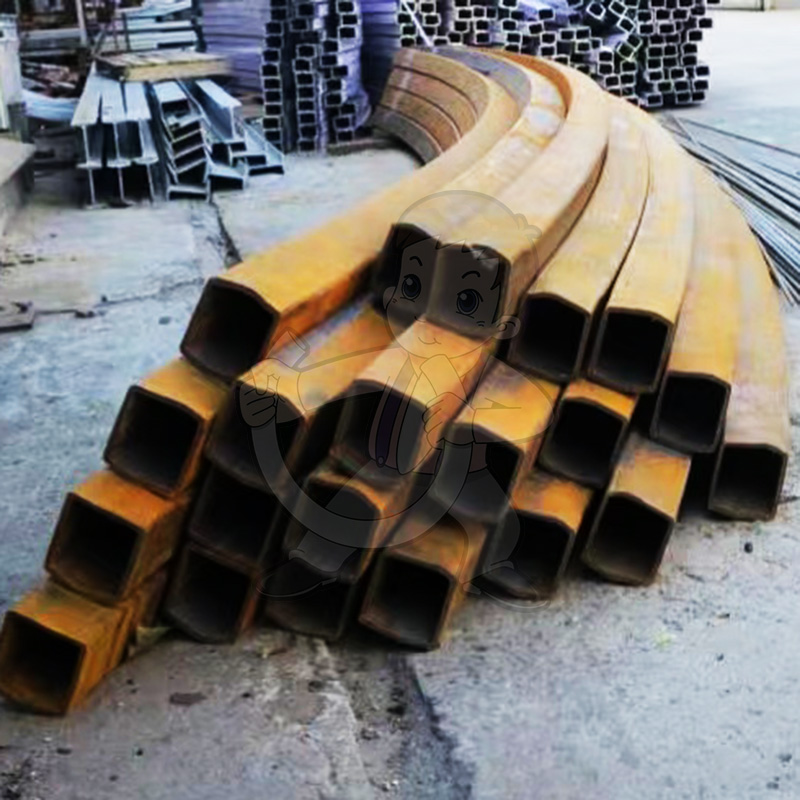 帶角度鋼材拉彎加工