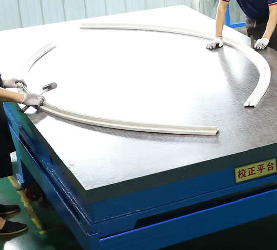 北京拉彎廠淺談幕墻型材拉彎有哪些作用？