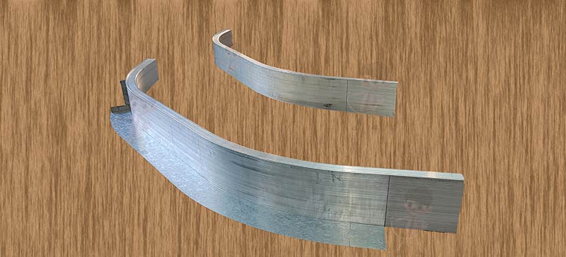 汽車(chē)鋁保險(xiǎn)杠拉彎產(chǎn)品