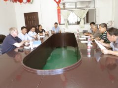 北京型材拉彎廠熱烈歡迎德國客人實地考察！